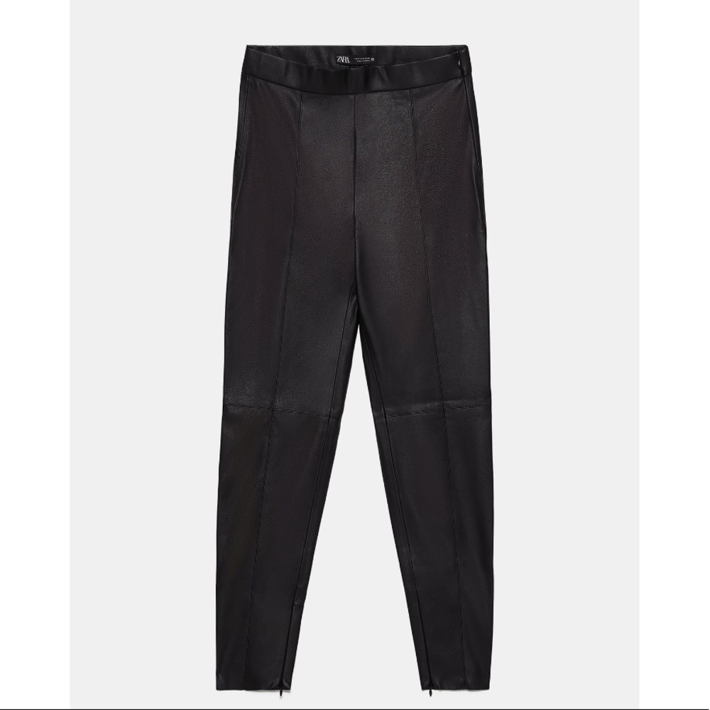 FAUX LEATHER LEGGINGS